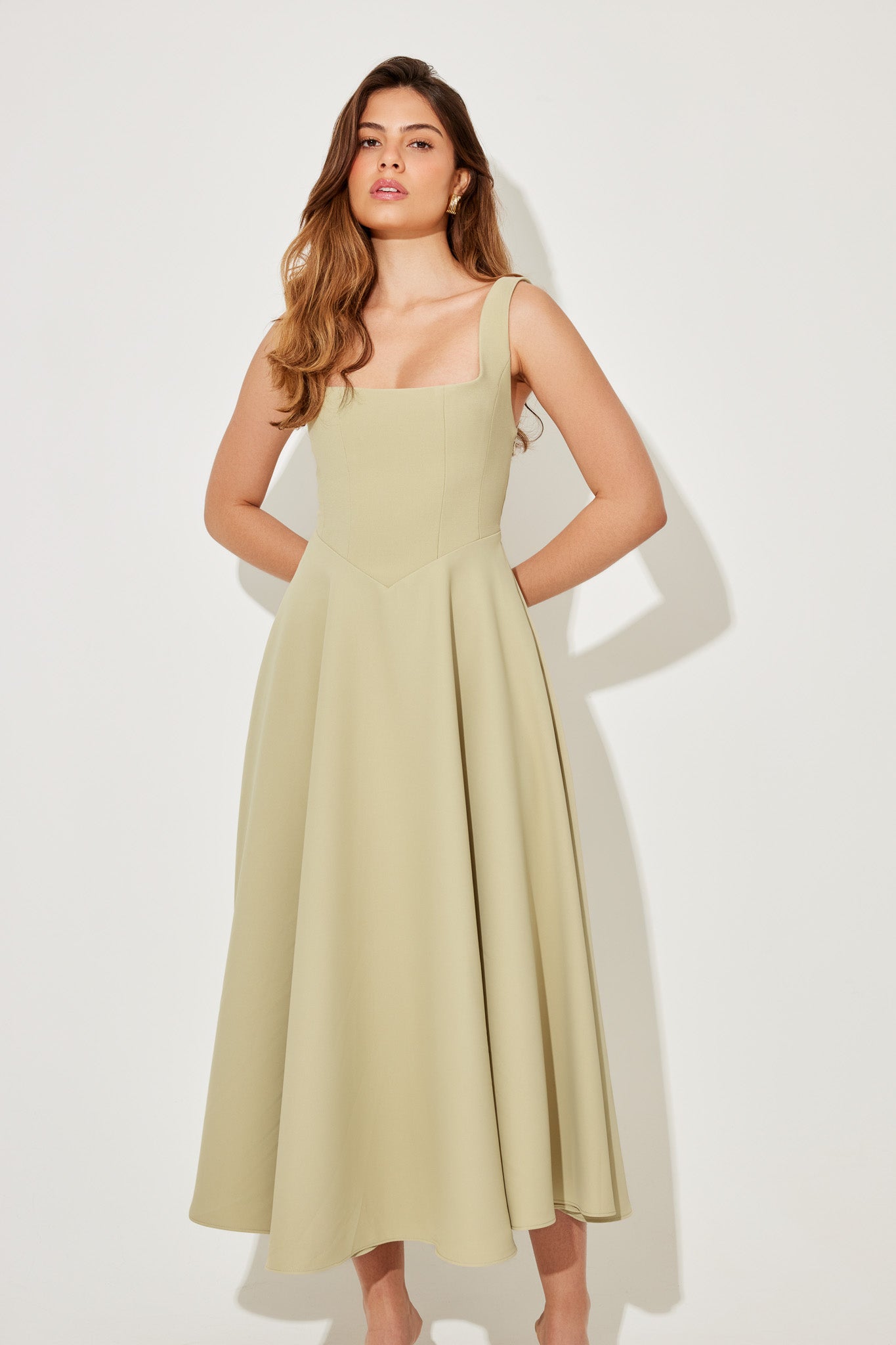 Luna™ | Robe Midi Élégante