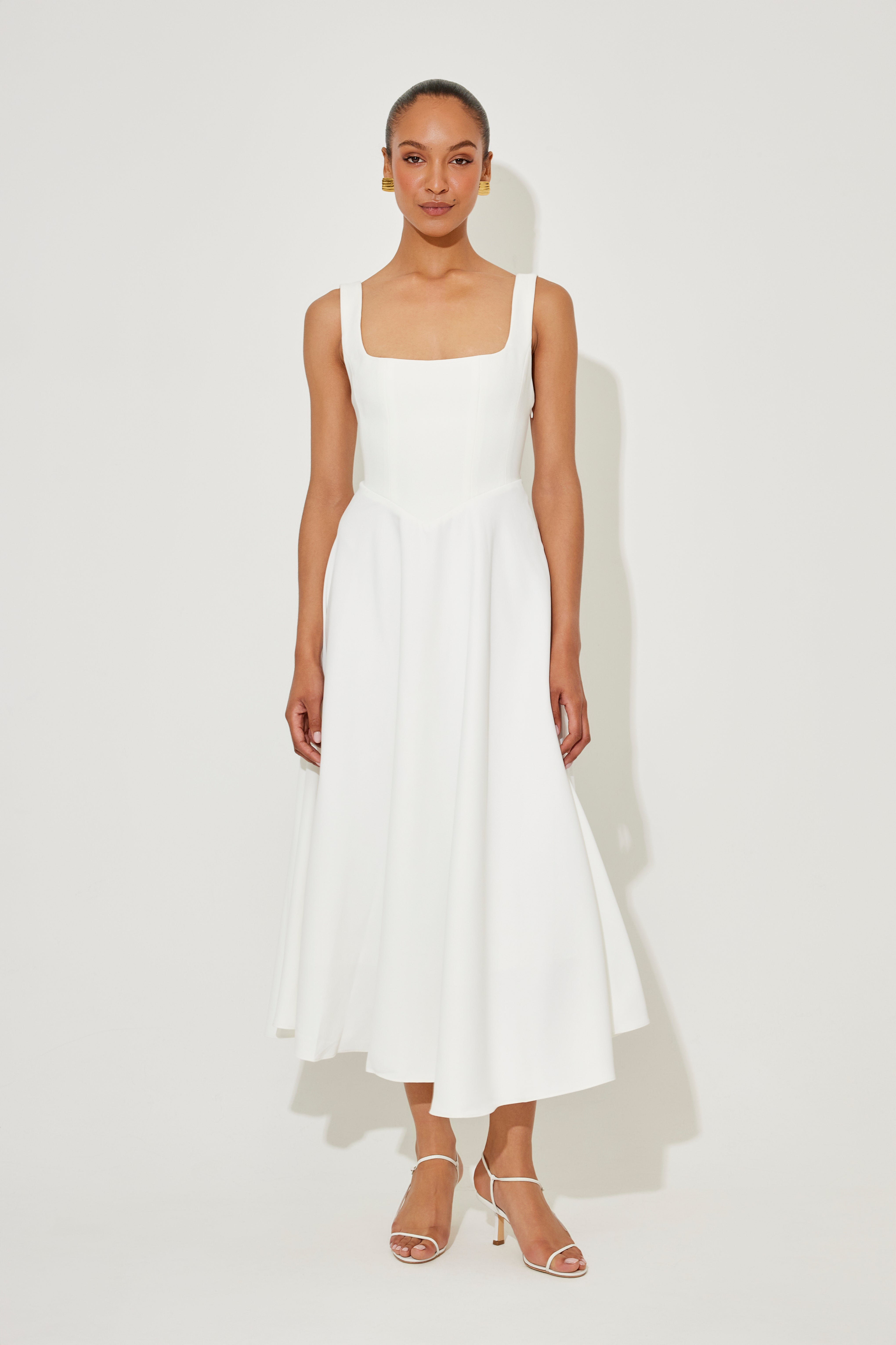 Luna™ | Robe Midi Élégante