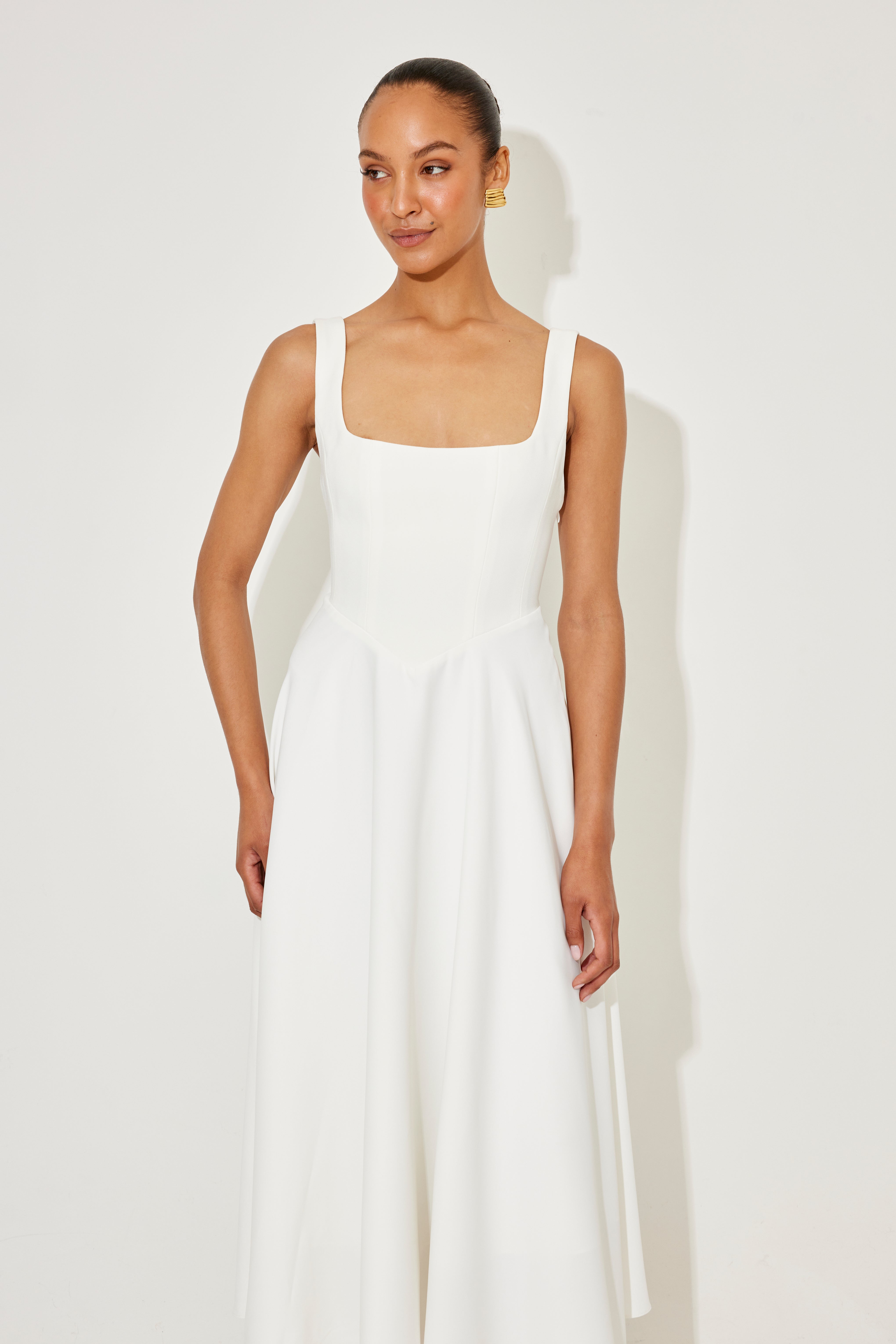 Luna™ | Robe Midi Élégante