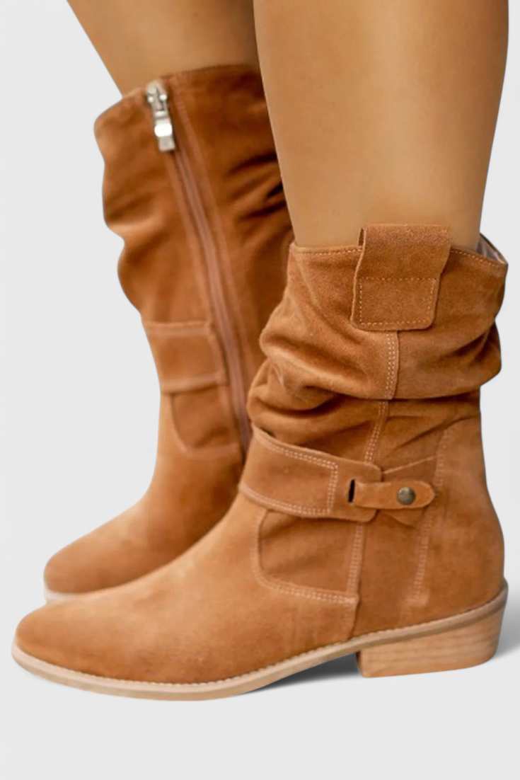 Aria™ | Bottines Élégantes en Daim