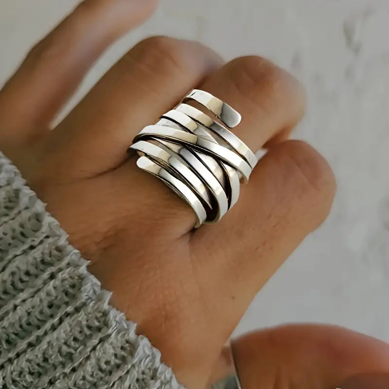 Bliss™ | Bague Vintage Élégante en Argent
