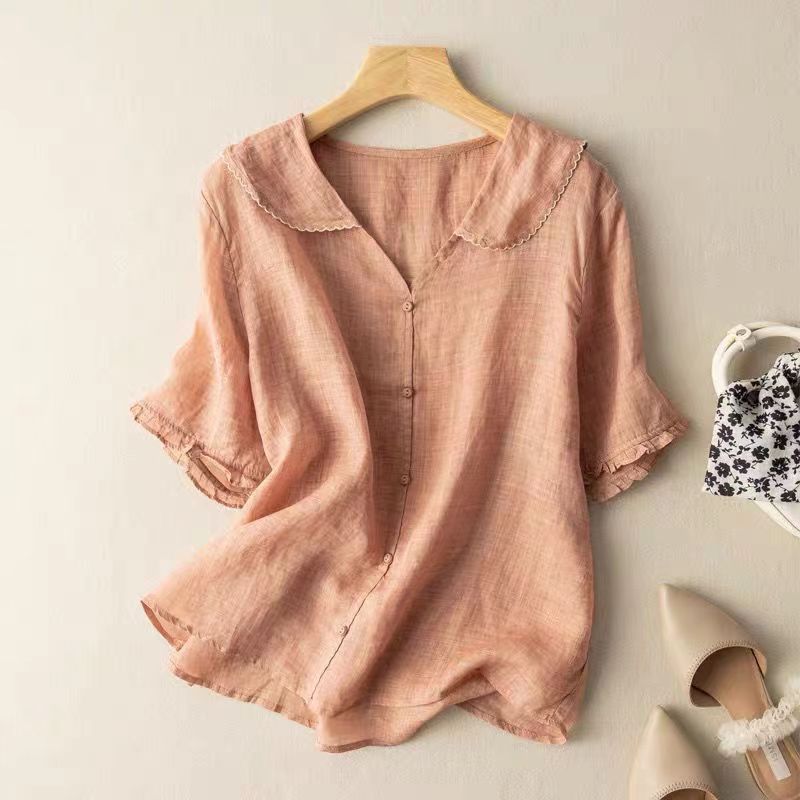Brigette™ | Blouse élégante en Coton
