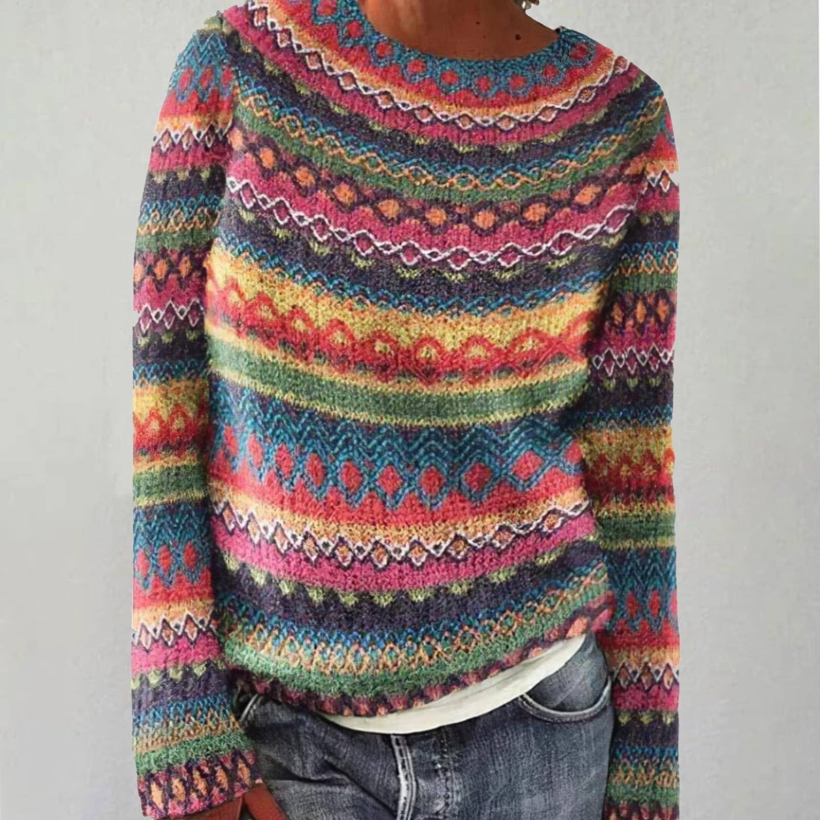 Emma™ | Pull Rétro Confortable