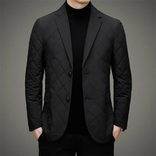 Gary™ | Blazer Matelassé en Duvet