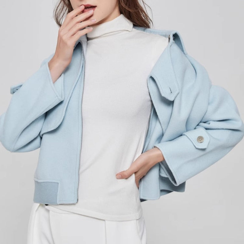 Samila™ | Veste Élégante en Laine