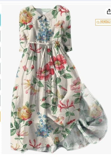 Nova™ | Robe Chemise Élégante en Coton