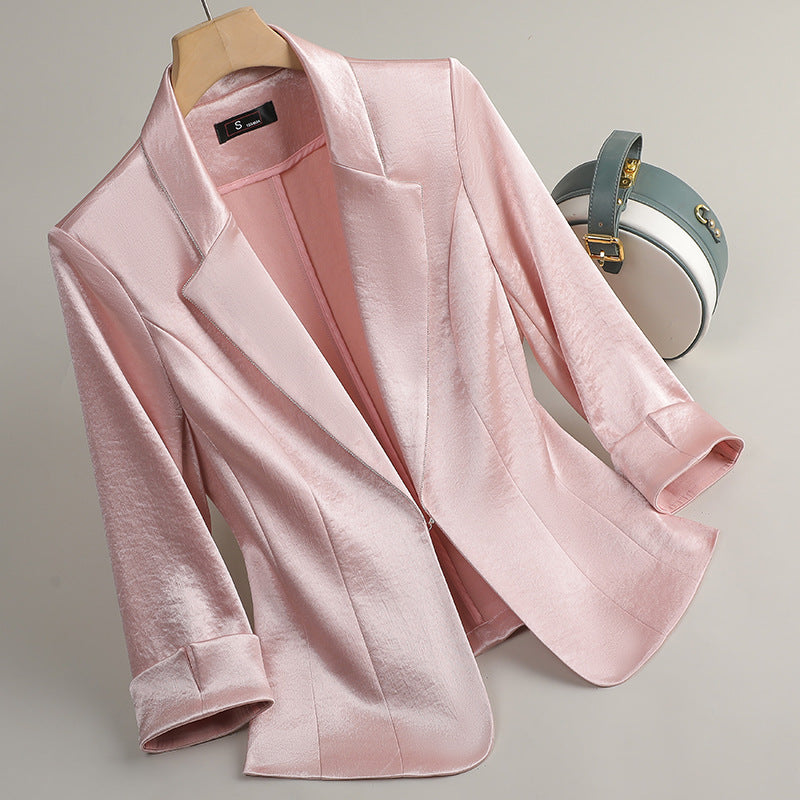 Opal™ | Blazer Élégant en Soie