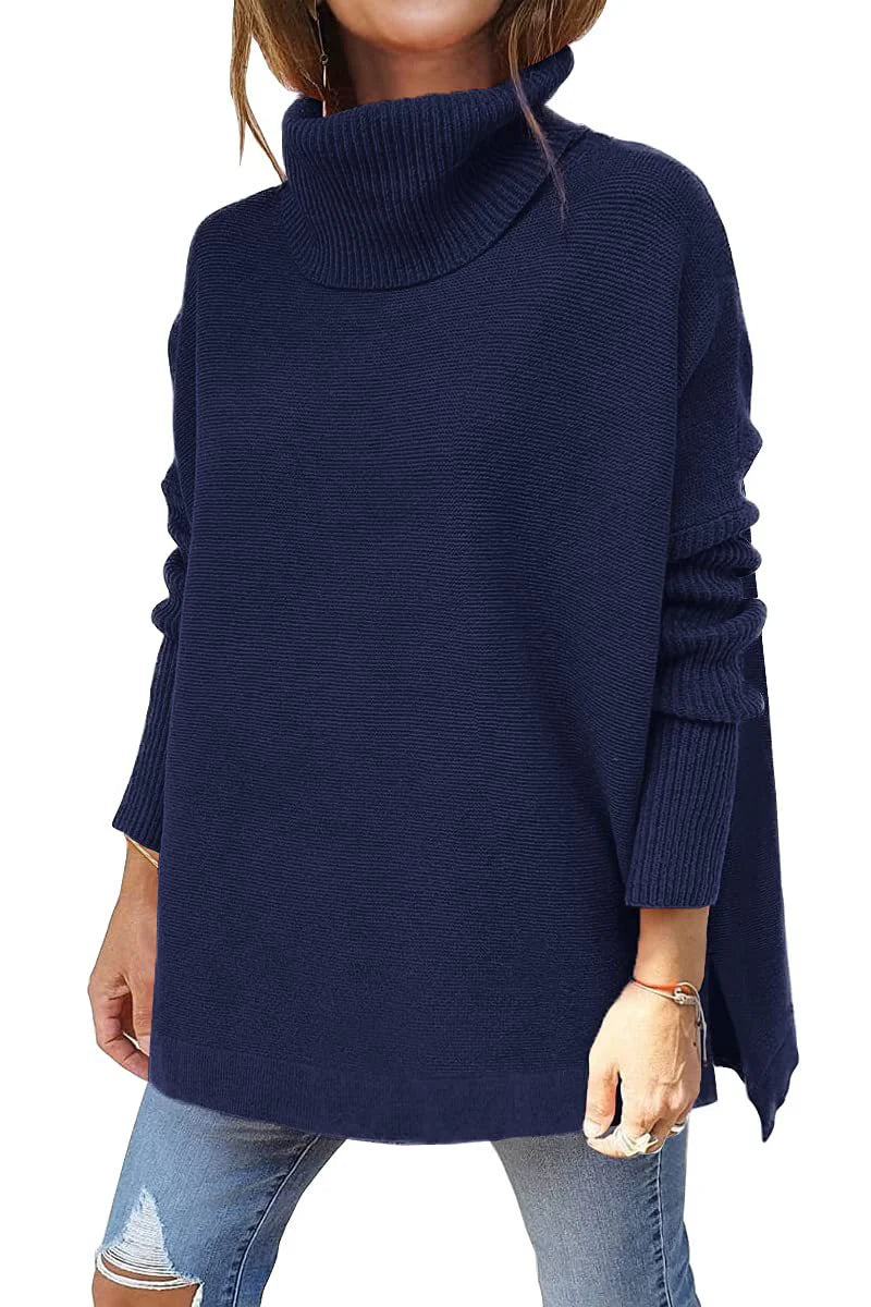 Cina™ | Pull Oversize Col Roulé