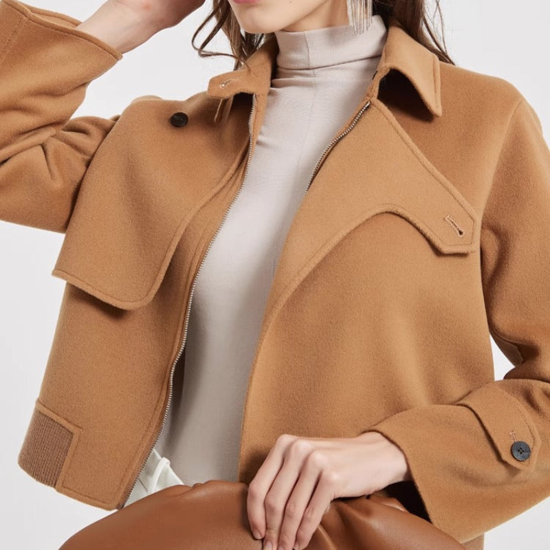 Samila™ | Veste Élégante en Laine