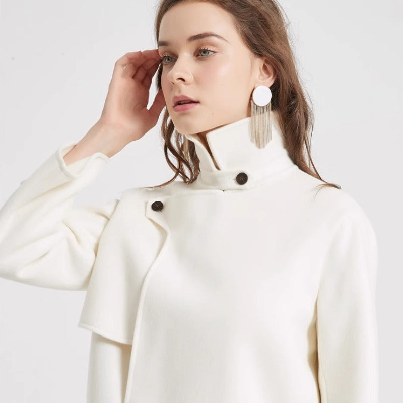 Samila™ | Veste Élégante en Laine