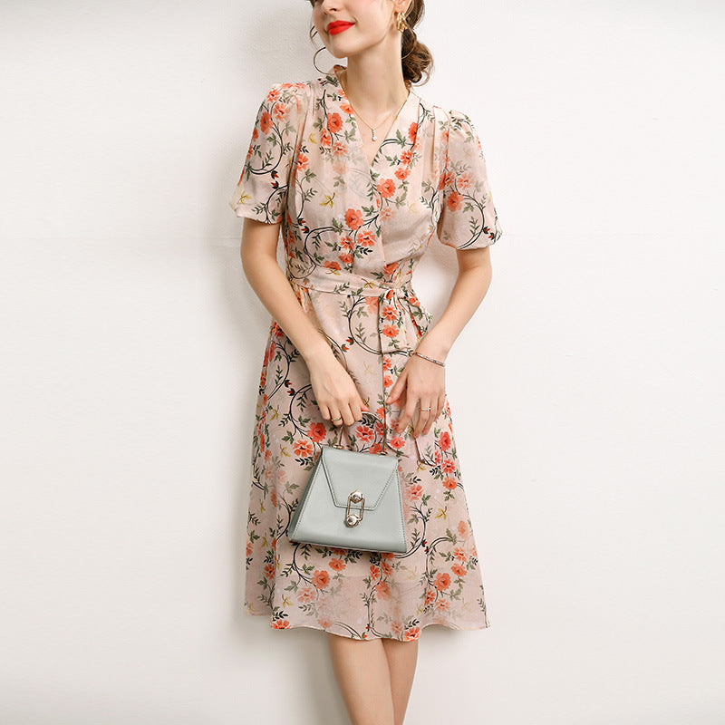 Rima™ | Robe en Soie Élégante