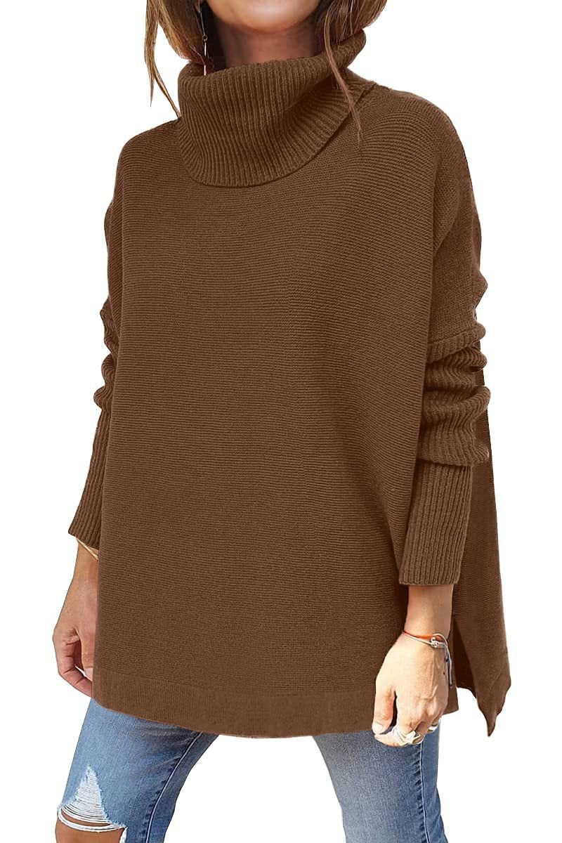 Cina™ | Pull Oversize Col Roulé