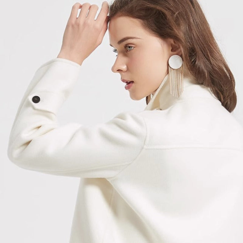 Samila™ | Veste Élégante en Laine