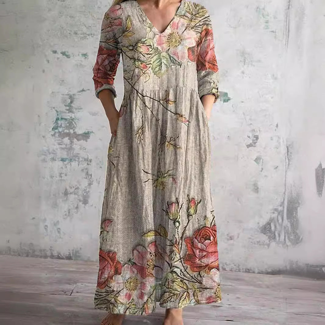 Joji™ | Robe Fleurie Élégante