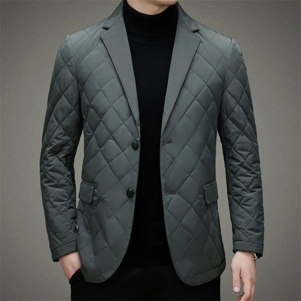 Gary™ | Blazer Matelassé en Duvet