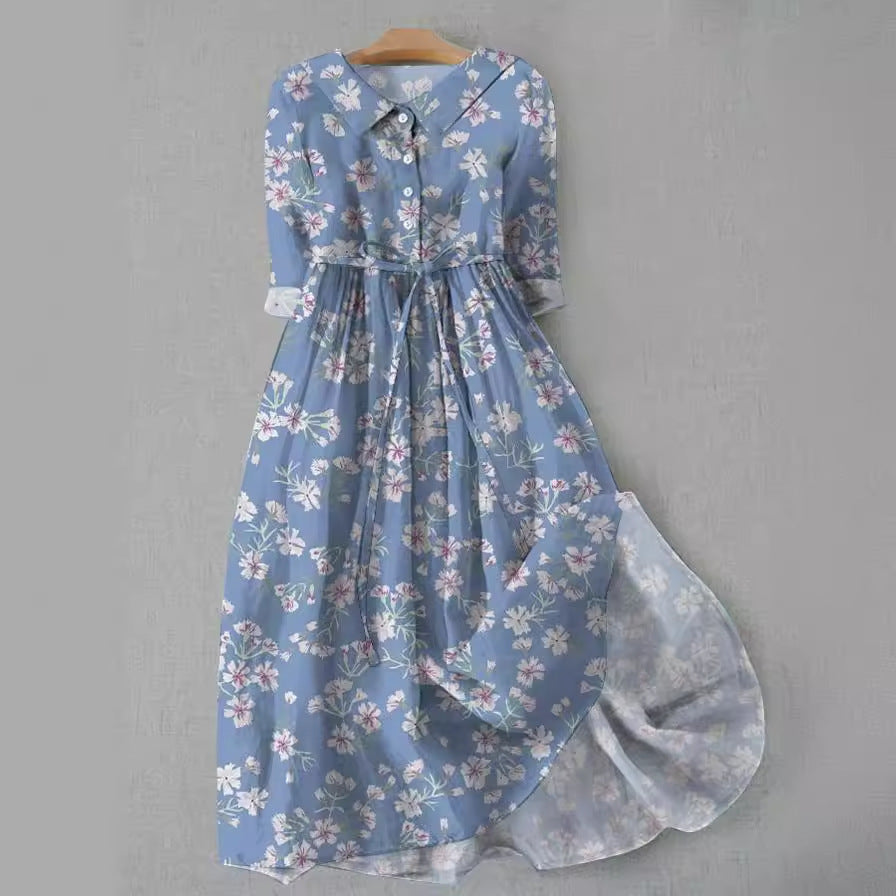 Nova™ | Robe Chemise Élégante en Coton