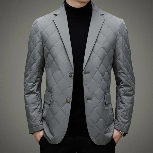 Gary™ | Blazer Matelassé en Duvet