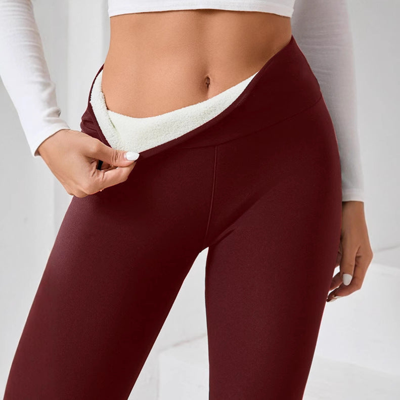 Fabiola™ | Legging taille haute doublé polaire