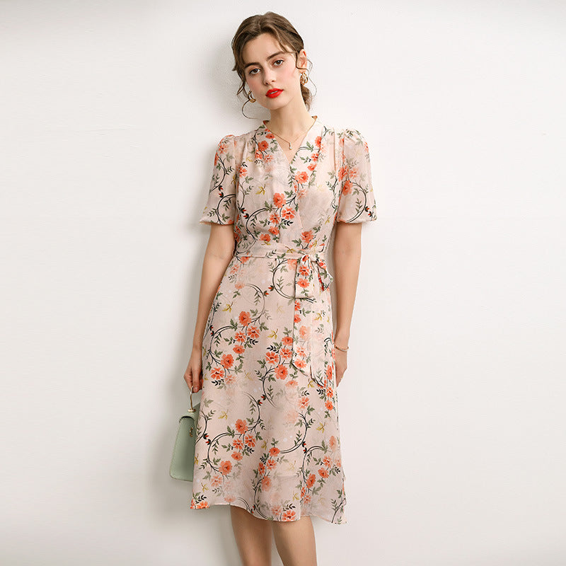Rima™ | Robe en Soie Élégante