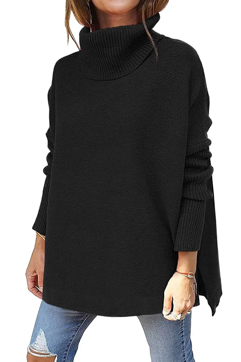 Cina™ | Pull Oversize Col Roulé