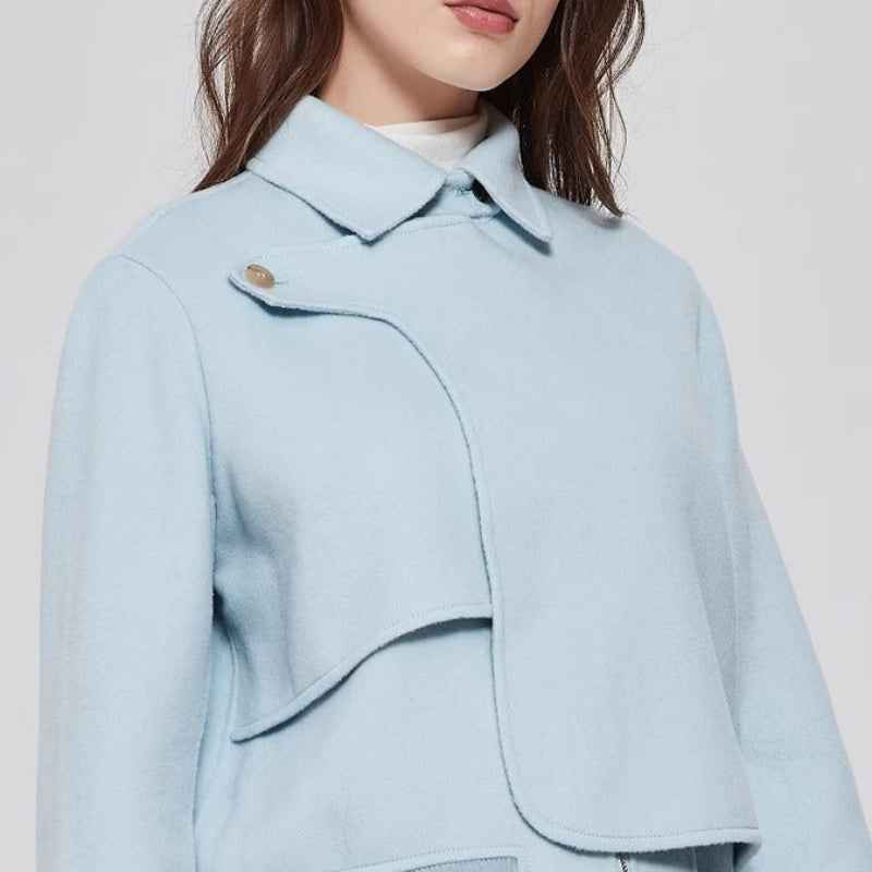 Samila™ | Veste Élégante en Laine