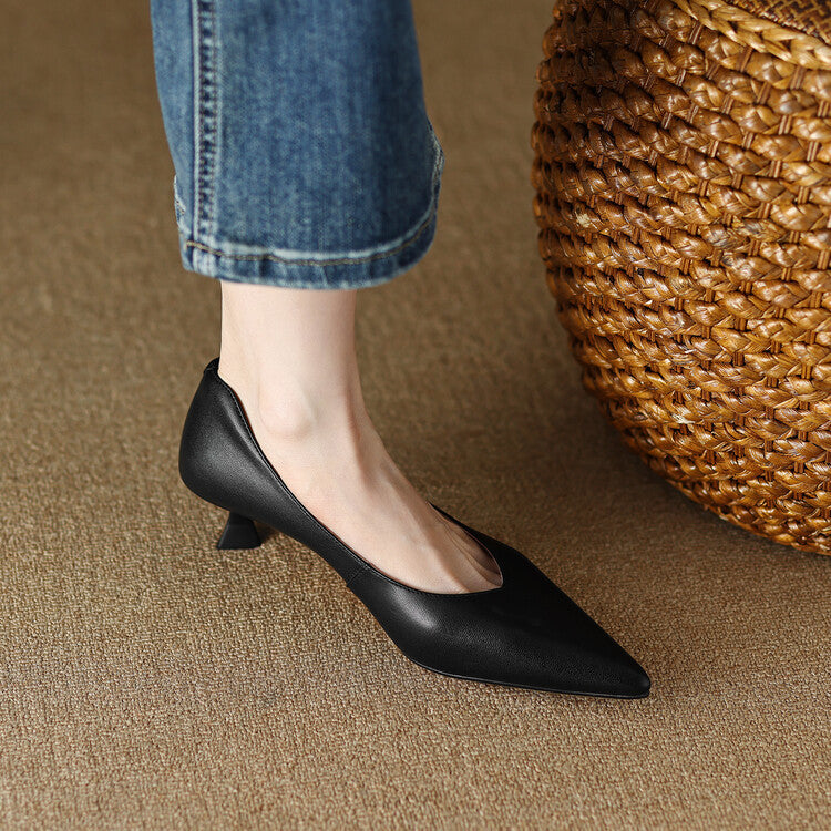Gerda™ | Pompes Élégantes et Confortables