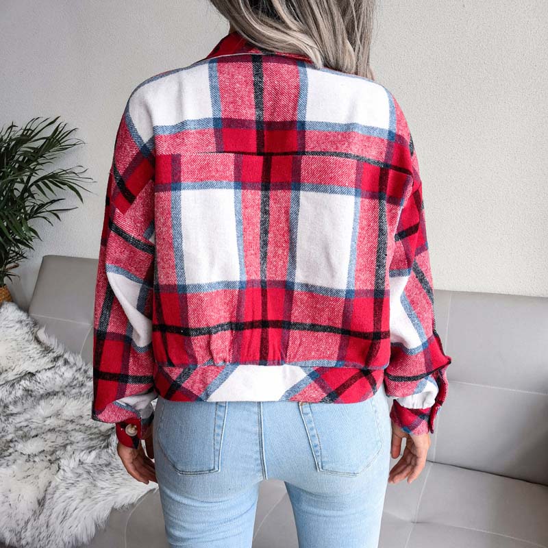 Lauren™ | Veste à Carreaux Élégante et Confortable