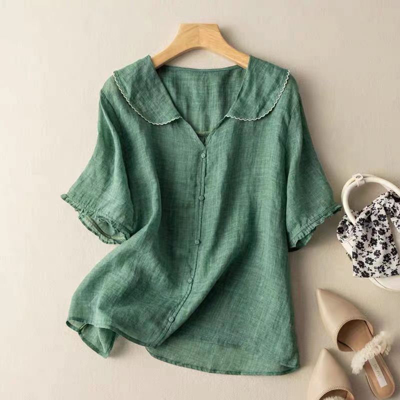 Giovanna™ | Blouse Élégante en Lin