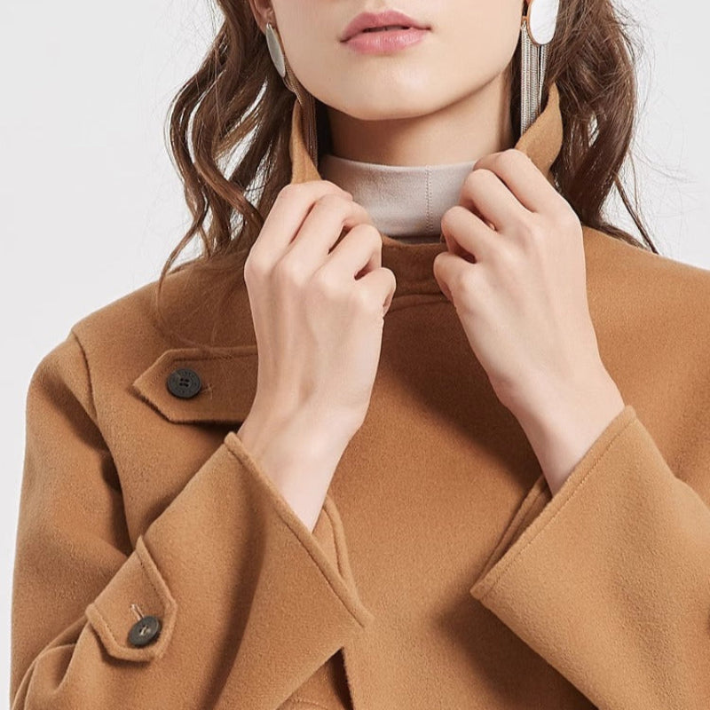 Samila™ | Veste Élégante en Laine