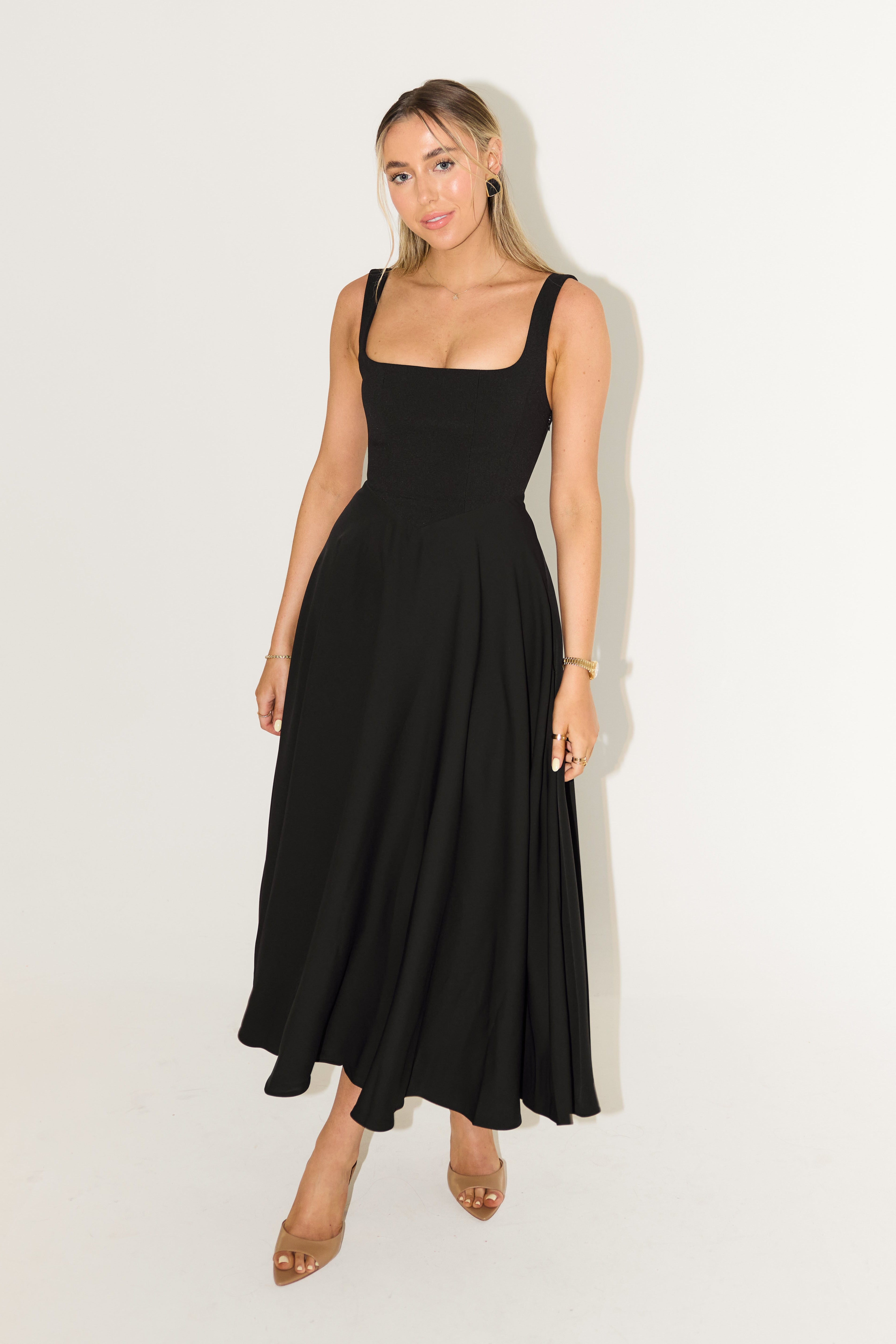 Luna™ | Robe Midi Élégante