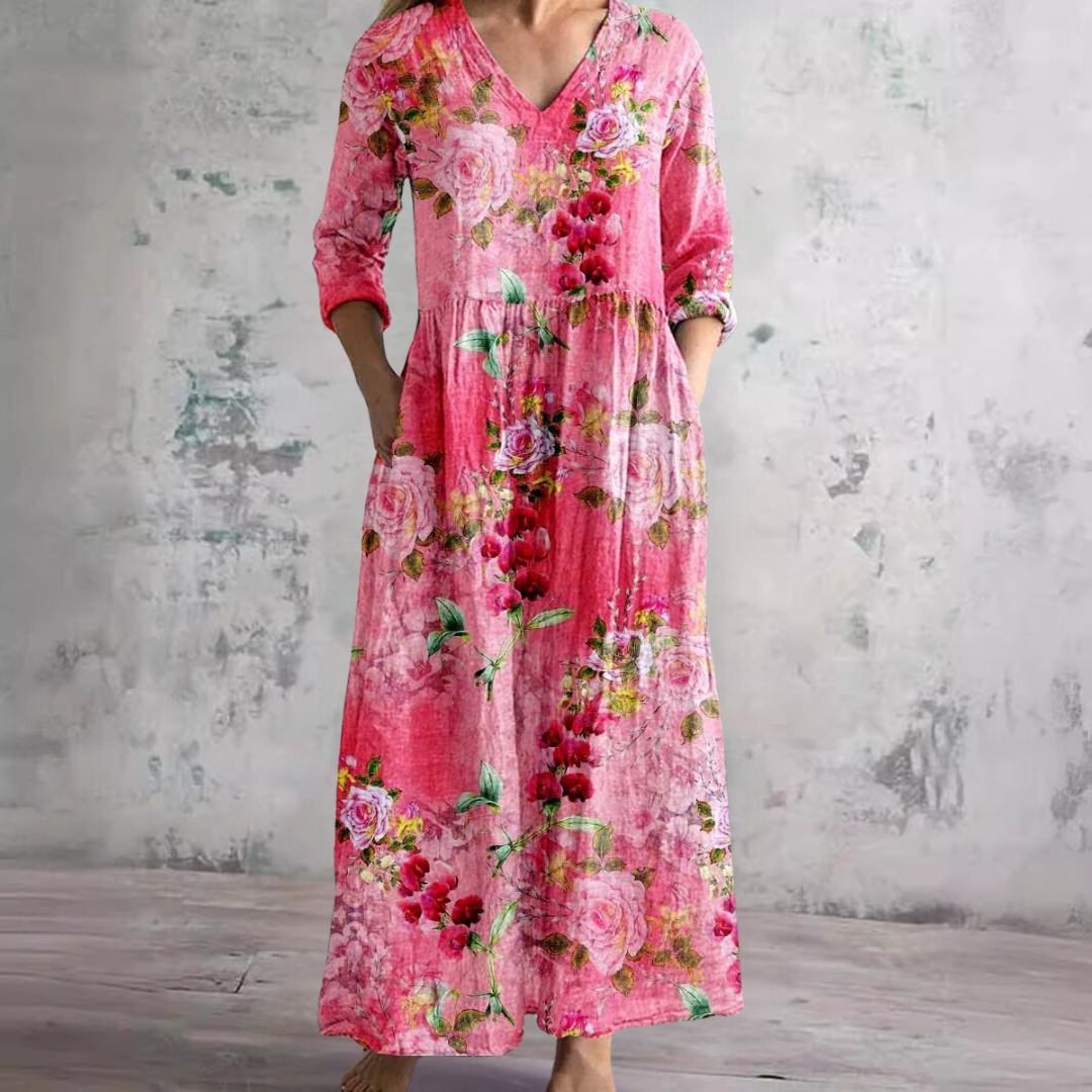 Joji™ | Robe Fleurie Élégante