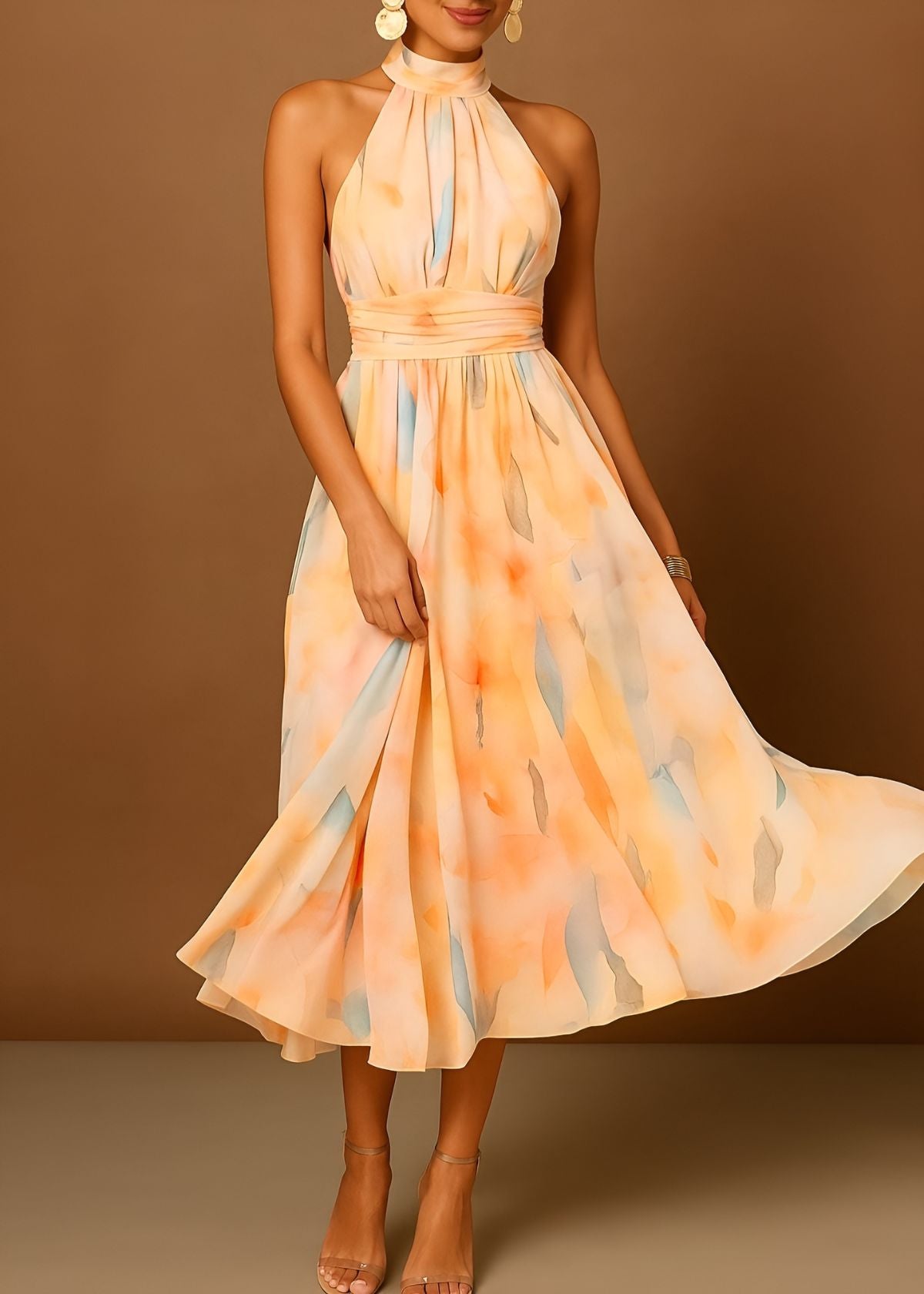 Maelys™ | Robe Longue Pastel