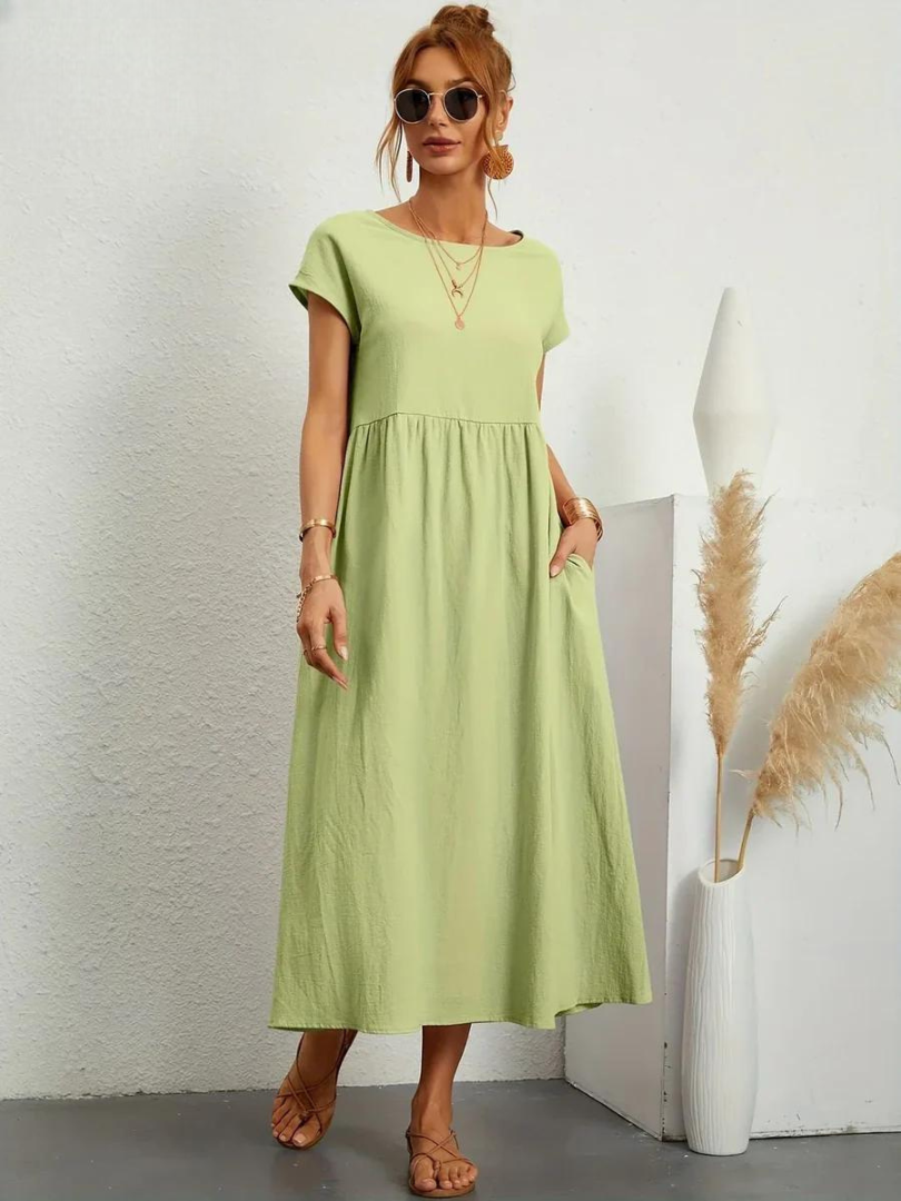 Livia™ | Robe d'été élégante en coton