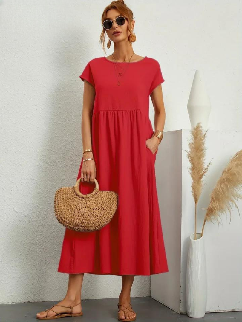 Livia™ | Robe d'été élégante en coton
