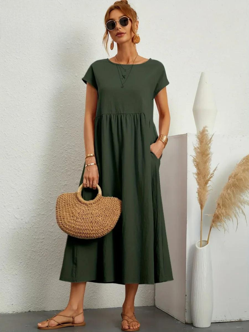 Livia™ | Robe d'été élégante en coton