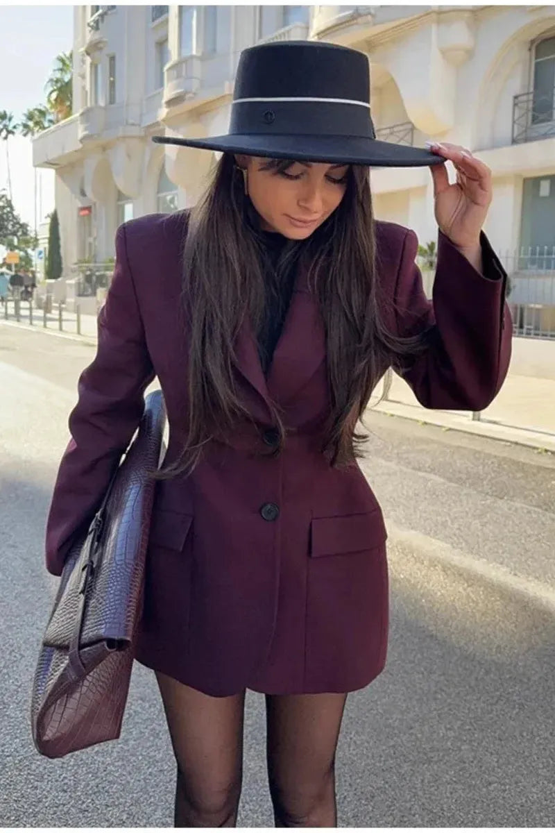 Élodie™ | Blazer Élégant et Polyvalent