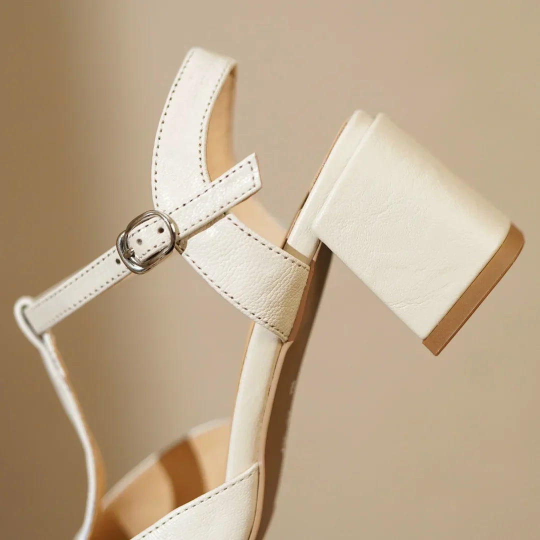 Beatrix™ | Sandales Élégantes en Cuir