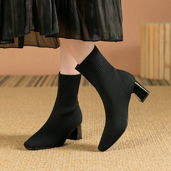 Josie™ | Bottines Tricotées Chic