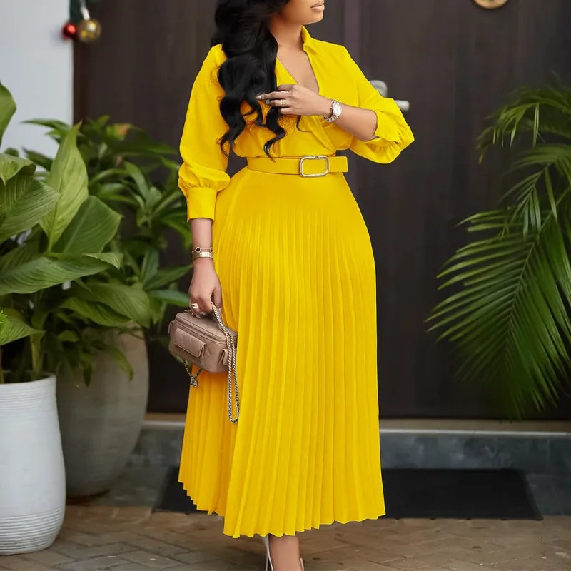 Thérèse™ | Robe Plissée Élégante