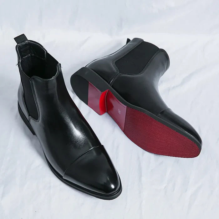 Jell™ | Bottines en Cuir Véritable Premium