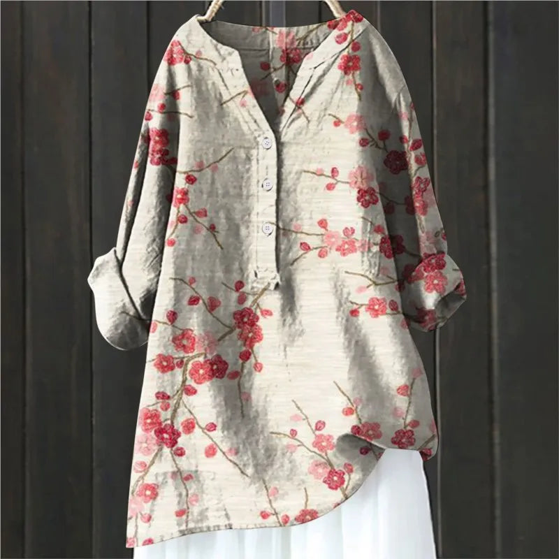 Juli™ | Élégante Blouse Florale