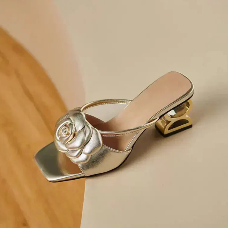 Dera™ | Sandales Élégantes à Fleurs