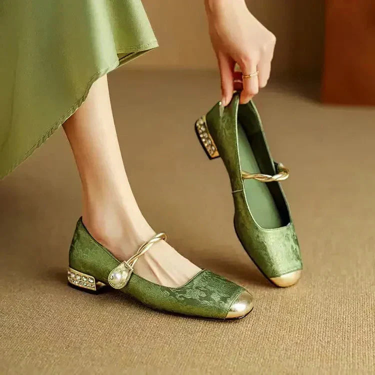 Mestelle™ | Mary Janes Élégantes en Cuir