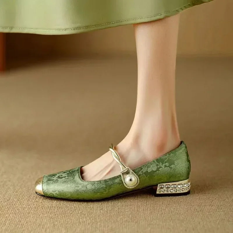 Mestelle™ | Mary Janes Élégantes en Cuir