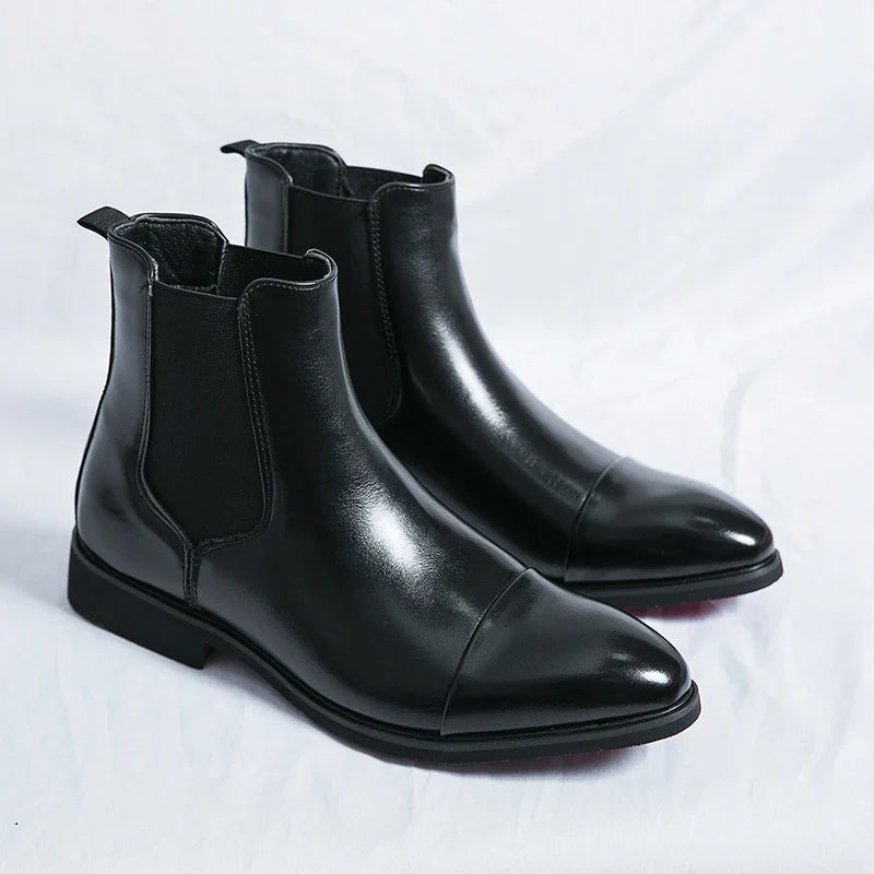 Jell™ | Bottines en Cuir Véritable Premium