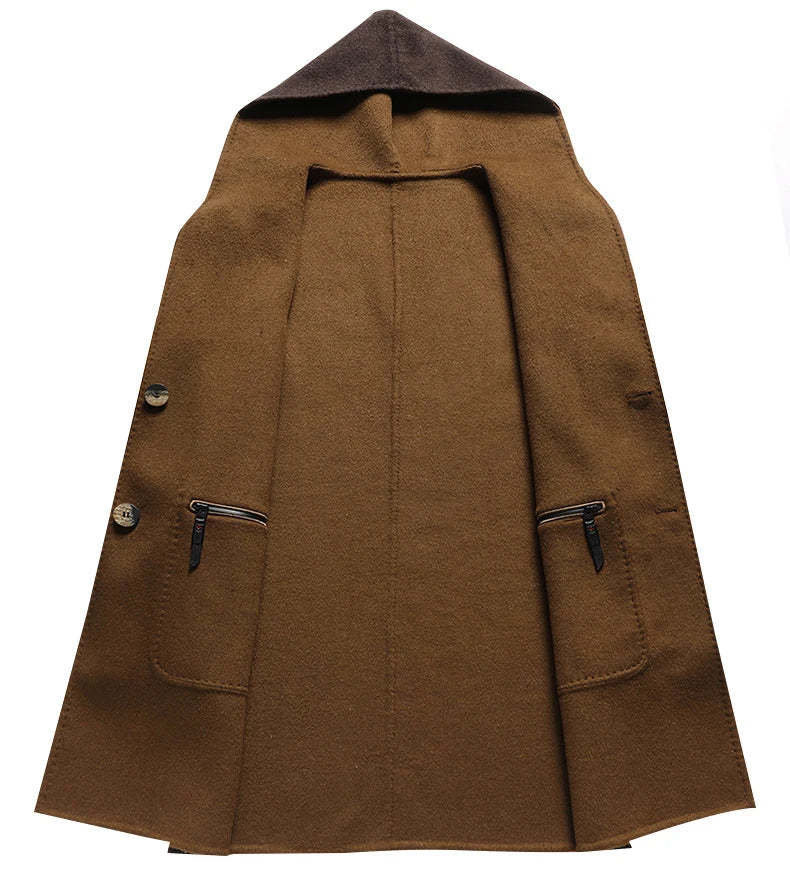 Patricia™ | Manteau en Laine à Capuche