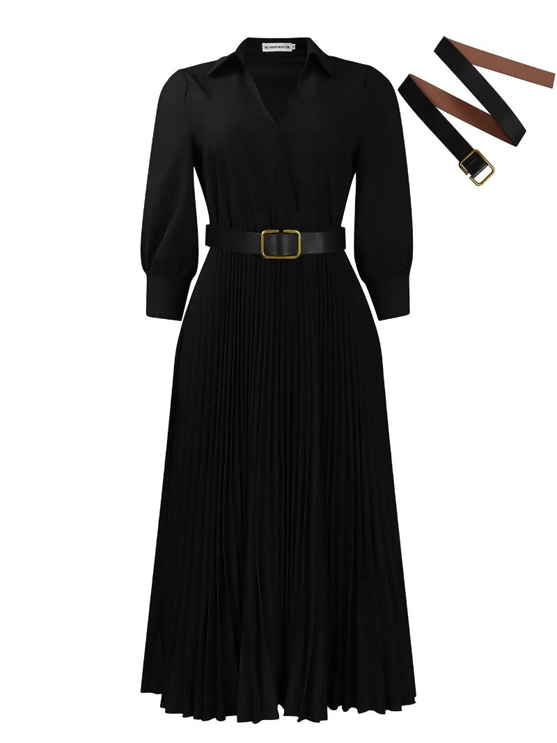 Thérèse™ | Robe Plissée Élégante