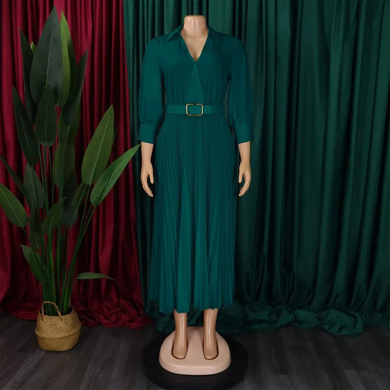 Thérèse™ | Robe Plissée Élégante