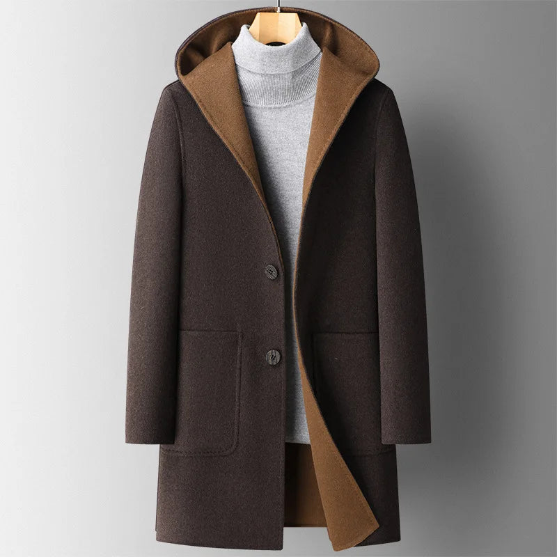 Patricia™ | Manteau en Laine à Capuche