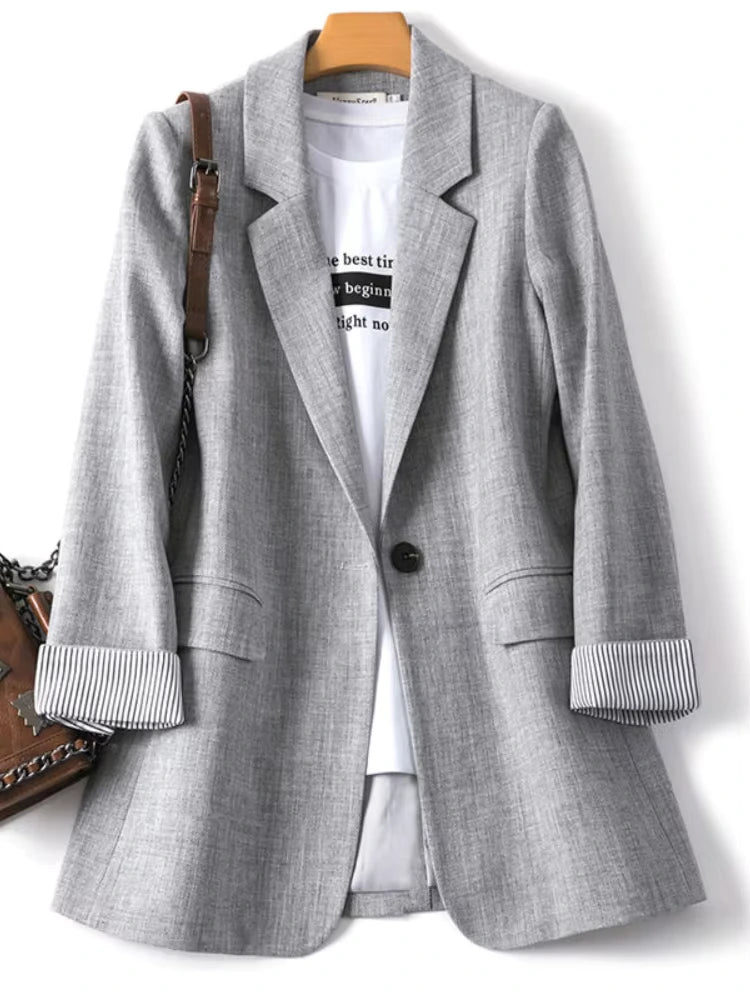 Gone™ | Blazer Minimaliste en coton
